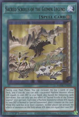 Sacred Scrolls of the Gizmek Legend