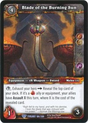 Blade of the Burning Sun