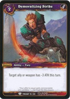 Demoralizing Strike