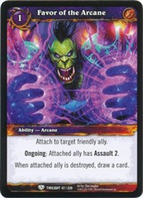 Favor of the Arcane