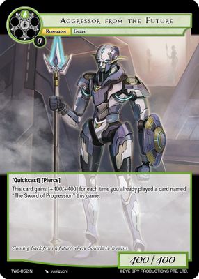 Aggressor from the Future