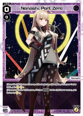 Nanashi, Part Zero