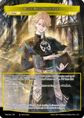 Actor Drei, Savior Child