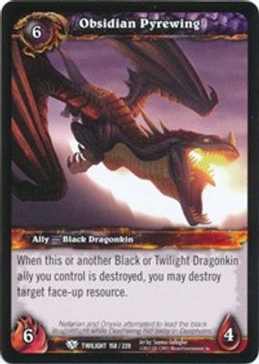 Obsidian Pyrewing