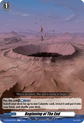 Beginning of The End