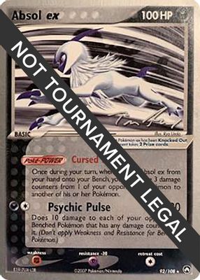 Absol ex - 2007 (Tom Roos)