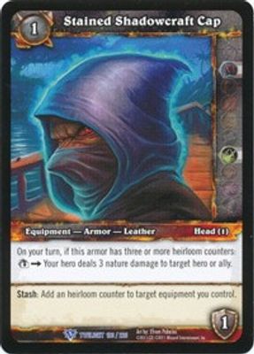Stained Shadowcraft Cap