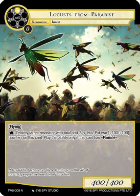 Locusts from Paradise
