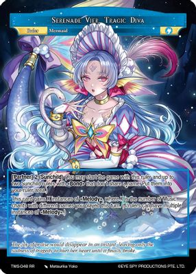 Serenade Vier, Tragic Diva