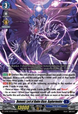 Demonic Lord of Hades Blaze, Baphormedes