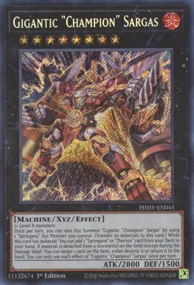 Gigantic "Champion" Sargas
