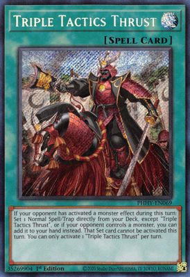 Triple Tactics Thrust
