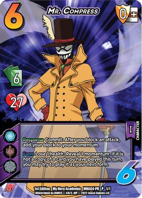 Mr. Compress (League of Villains Pre-Release)