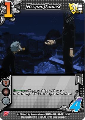 Helping Tomura (XR)