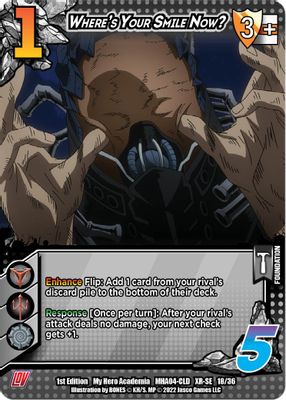 Where's Your Smile Now? (XR)