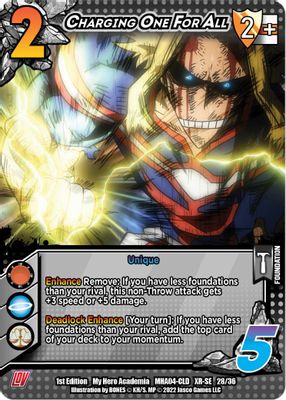 Charging One For All (XR)