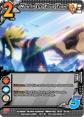 Now... It's Your Turn (XR)