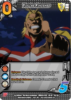 You're Finished (XR)