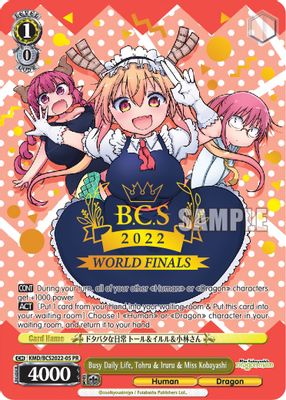 Busy Daily Life, Tohru & Iruru & Miss Kobayashi (World Finals 2022)
