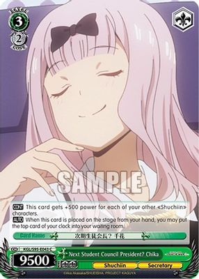 Next Student Council President? Chika
