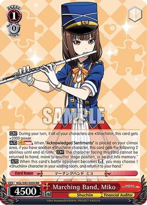 Marching Band, Miko