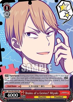Brains of a Genius? Miyuki