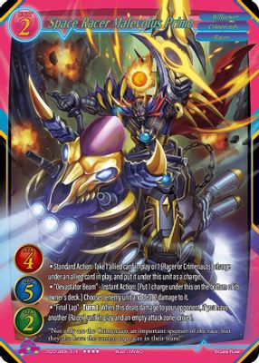 Space Racer Malevolus Prime