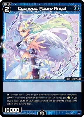 Caeneus, Azure Angel