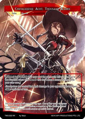 Chevaleresse Acht, Thousand Blades