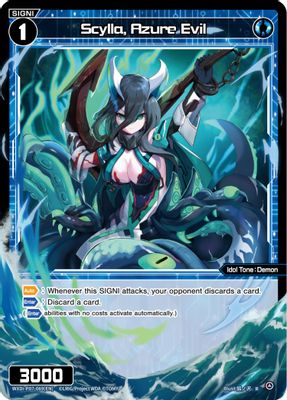 Scylla, Azure Evil