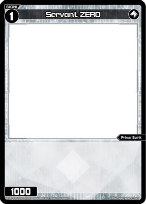 Servant ZERO (Foil) // [Virus] (Non-Foil)