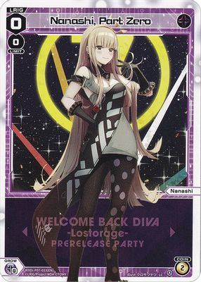 Nanashi, Part Zero (Prerelease Party)