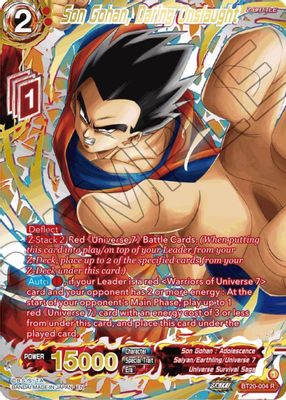 Son Gohan, Daring Onslaught (Gold-Stamped)