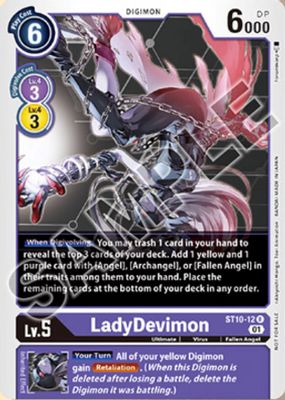 LadyDevimon (Tamer Goods Set Angewomon & LadyDevimon)