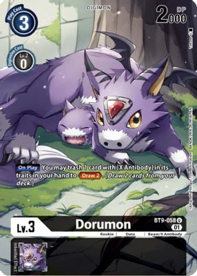 Dorumon (Digimon Royal Knights Card Set)