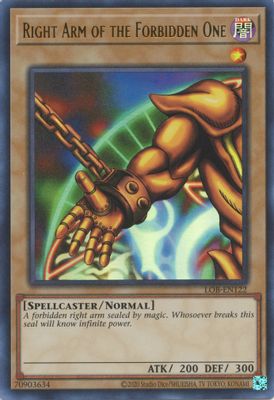 Right Arm of the Forbidden One
