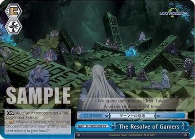The Resolve of Gamers