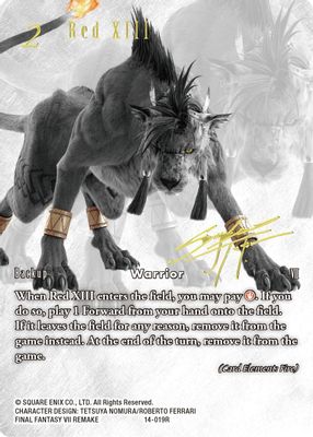 Red XIII (Noir Promo)