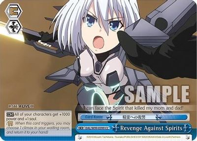 Revenge Against Spirits