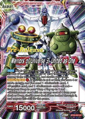 Paparoni // Warriors of Universe 3, United as One