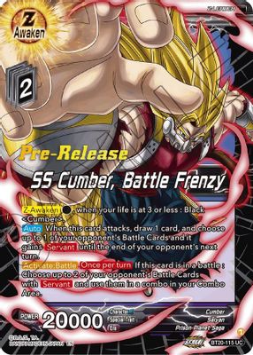 SS Cumber, Battle Frenzy