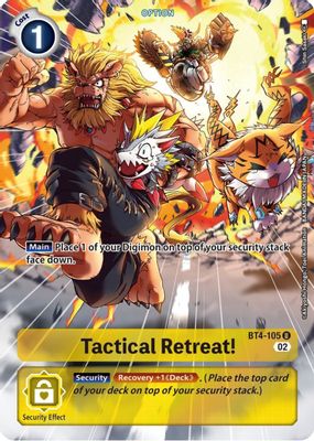 Tactical Retreat! (Alternate Art)