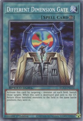 Different Dimension Gate (G)