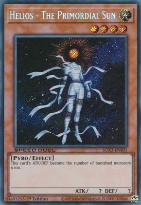 Helios - The Primordial Sun (Secret Rare)