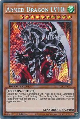 Armed Dragon LV10 (Secret Rare)