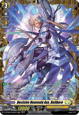 Decisive Heavenly Axe, Delibere (FR)