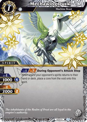 Mechawing Duck (Launch Event Finalist Set)
