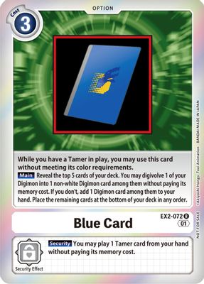 Blue Card (Event Pack 4)