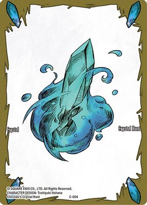 Crystal Token (Water) (Full Art Reprint)