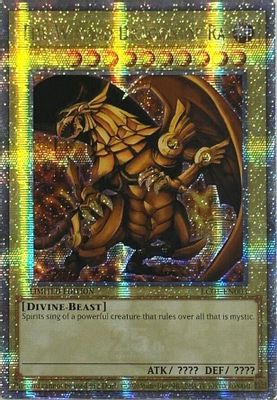 The Winged Dragon of Ra (Quarter Century Secret Rare)
